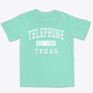 Telephone Texas Classic Established Premium Heavyweight T-shirt