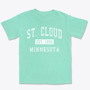 St. Cloud Minnesota Classic Established Premium Heavyweight T-shirt