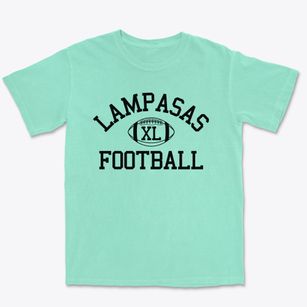 Lampasas High School Classic Football Premium Heavyweight T-shirt
