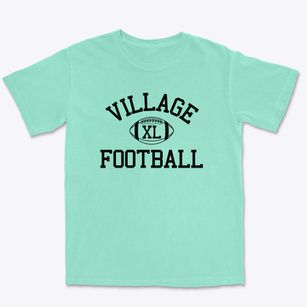 Village High School Classic Football Premium Heavyweight T-shirt