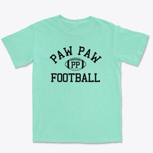 Paw Paw School Classic Football Premium Heavyweight T-shirt