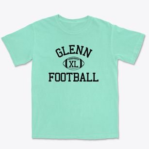 Glenn High School Classic Football Premium Heavyweight T-shirt