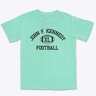 John F. Kennedy Classic Football Premium Heavyweight T-shirt