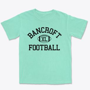 Bancroft School Classic Football Premium Heavyweight T-shirt