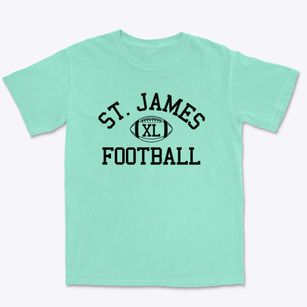 Saint James Catholic School Classic Football Premium Heavyweight T-shirt