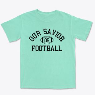 Our Savior Lutheran School Classic Football Premium Heavyweight T-shirt