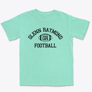 Glenn Raymond School Classic Football Premium Heavyweight T-shirt