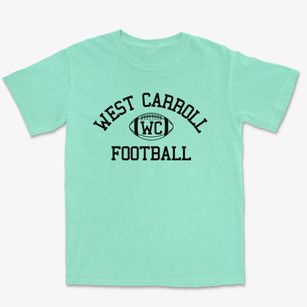West Carroll High School Classic Football Premium Heavyweight T-shirt