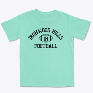 Ironwood Hills Christian School Classic Football Premium Heavyweight T-shirt