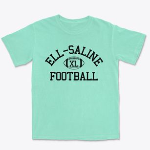 Ell-saline High School Classic Football Premium Heavyweight T-shirt