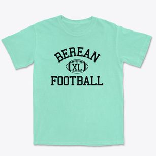 Berean Christian School Classic Football Premium Heavyweight T-shirt