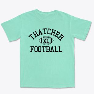 Thatcher High School Classic Football Premium Heavyweight T-shirt