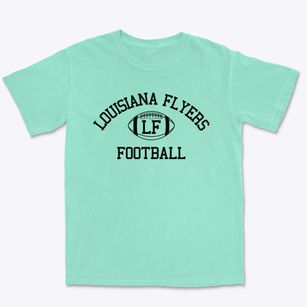 Louisiana Flyers Classic Football Premium Heavyweight T-shirt