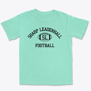Sharp Leadenhall School Classic Football Premium Heavyweight T-shirt