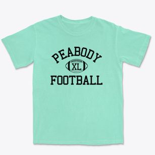 Peabody Veterans Memorial High School Classic Football Premium Heavyweight T-shirt