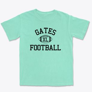 Gates Intermediate School Classic Football Premium Heavyweight T-shirt
