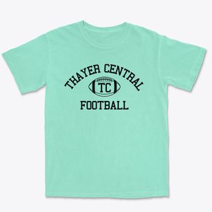 Thayer Central High School Classic Football Premium Heavyweight T-shirt