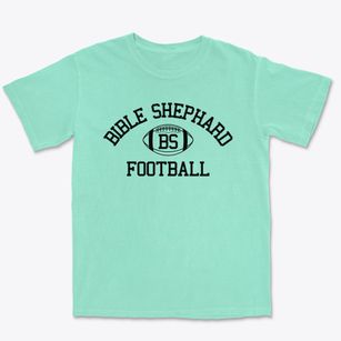 Bible Baptist Shephard School Classic Football Premium Heavyweight T-shirt