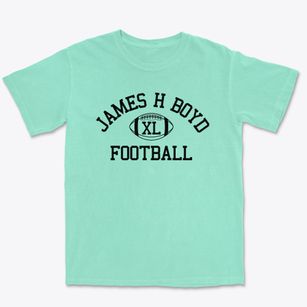 James H Boyd Intermediate School Classic Football Premium Heavyweight T-shirt