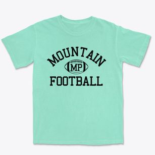 Mountain Pathways School Classic Football Premium Heavyweight T-shirt