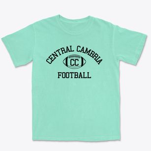 Central Cambria High School Classic Football Premium Heavyweight T-shirt
