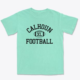 Calhoun Christian School Classic Football Premium Heavyweight T-shirt