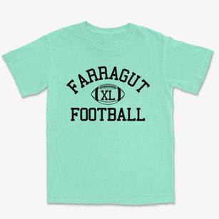 Farragut Primary School Classic Football Premium Heavyweight T-shirt