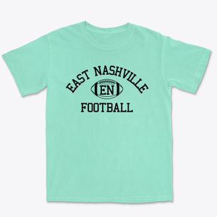 East Nashville Christian School Classic Football Premium Heavyweight T-shirt
