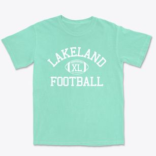 Lakeland School Classic Football Premium Heavyweight T-shirt