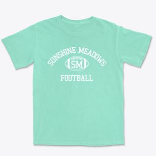 Sunshine Meadows Center Classic Football Premium Heavyweight T-shirt
