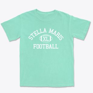 Stella Maris Parish Classic Football Premium Heavyweight T-shirt