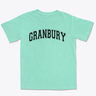 Granbury Middle School Varsity Arch Premium Heavyweight T-shirt