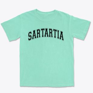 Sartartia Middle School Varsity Arch Premium Heavyweight T-shirt
