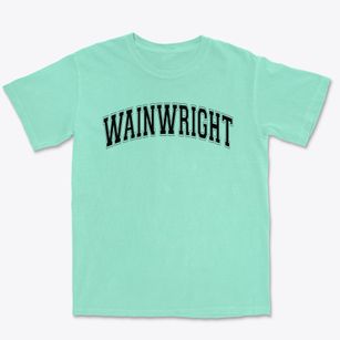 Wainwright Elementary School Varsity Arch Premium Heavyweight T-shirt
