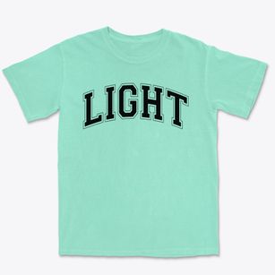 Light Christian Academy Varsity Arch Premium Heavyweight T-shirt