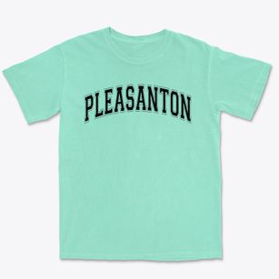 Pleasanton Junior High School Varsity Arch Premium Heavyweight T-shirt