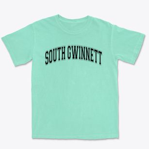 South Gwinnett High School Varsity Arch Premium Heavyweight T-shirt