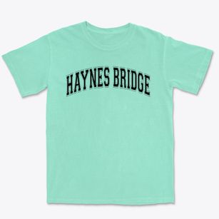 Haynes Bridge Middle School Varsity Arch Premium Heavyweight T-shirt