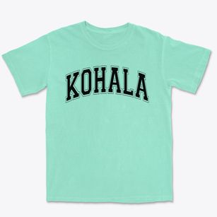 Kohala High School Varsity Arch Premium Heavyweight T-shirt