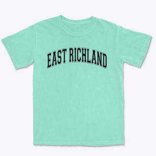 East Richland Middle School Varsity Arch Premium Heavyweight T-shirt