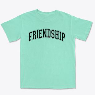 Friendship Junior High School Varsity Arch Premium Heavyweight T-shirt