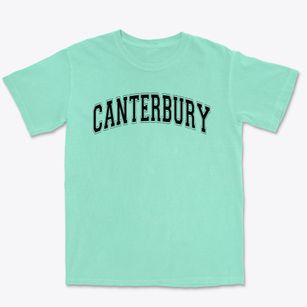 Canterbury Middle School Varsity Arch Premium Heavyweight T-shirt