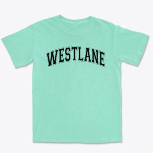 Westlane Middle School Varsity Arch Premium Heavyweight T-shirt