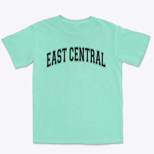 East Central Community School Varsity Arch Premium Heavyweight T-shirt