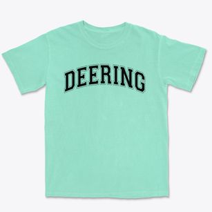 Deering High School Varsity Arch Premium Heavyweight T-shirt