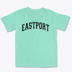 Eastport Elementary School Varsity Arch Premium Heavyweight T-shirt