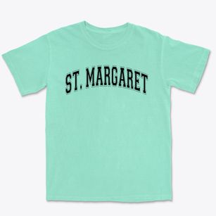 Saint Margaret Middle School Varsity Arch Premium Heavyweight T-shirt
