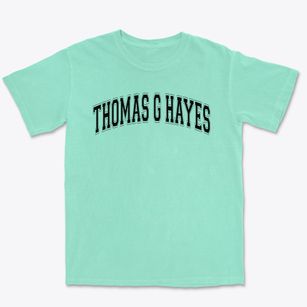 Thomas G Hayes Elementary School Varsity Arch Premium Heavyweight T-shirt