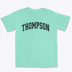 Thompson Middle School Varsity Arch Premium Heavyweight T-shirt