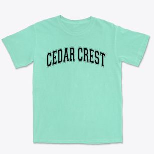 Cedar Crest Academy Varsity Arch Premium Heavyweight T-shirt